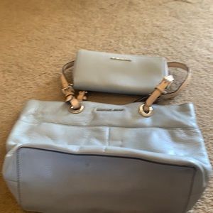 Michael Kors leather purse and wallet